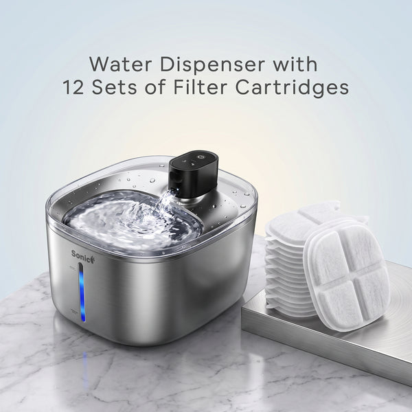 Cordless Smart Pet Water Fountain – Rechargeable Motion-Sensor Drinking Fountain for Cats & Dogs
