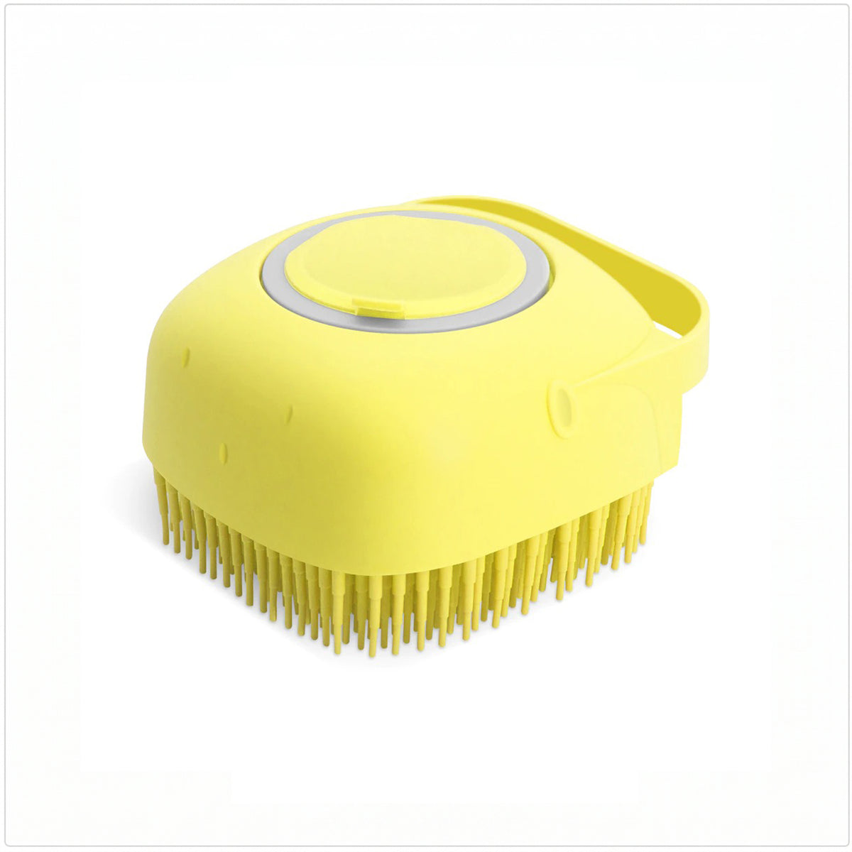 2-in-1 Silicone Pet Bath Brush & Calming Shampoo Massager for Dogs & Cats