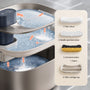 Cordless Smart Pet Water Fountain – Rechargeable Motion-Sensor Drinking Fountain for Cats & Dogs