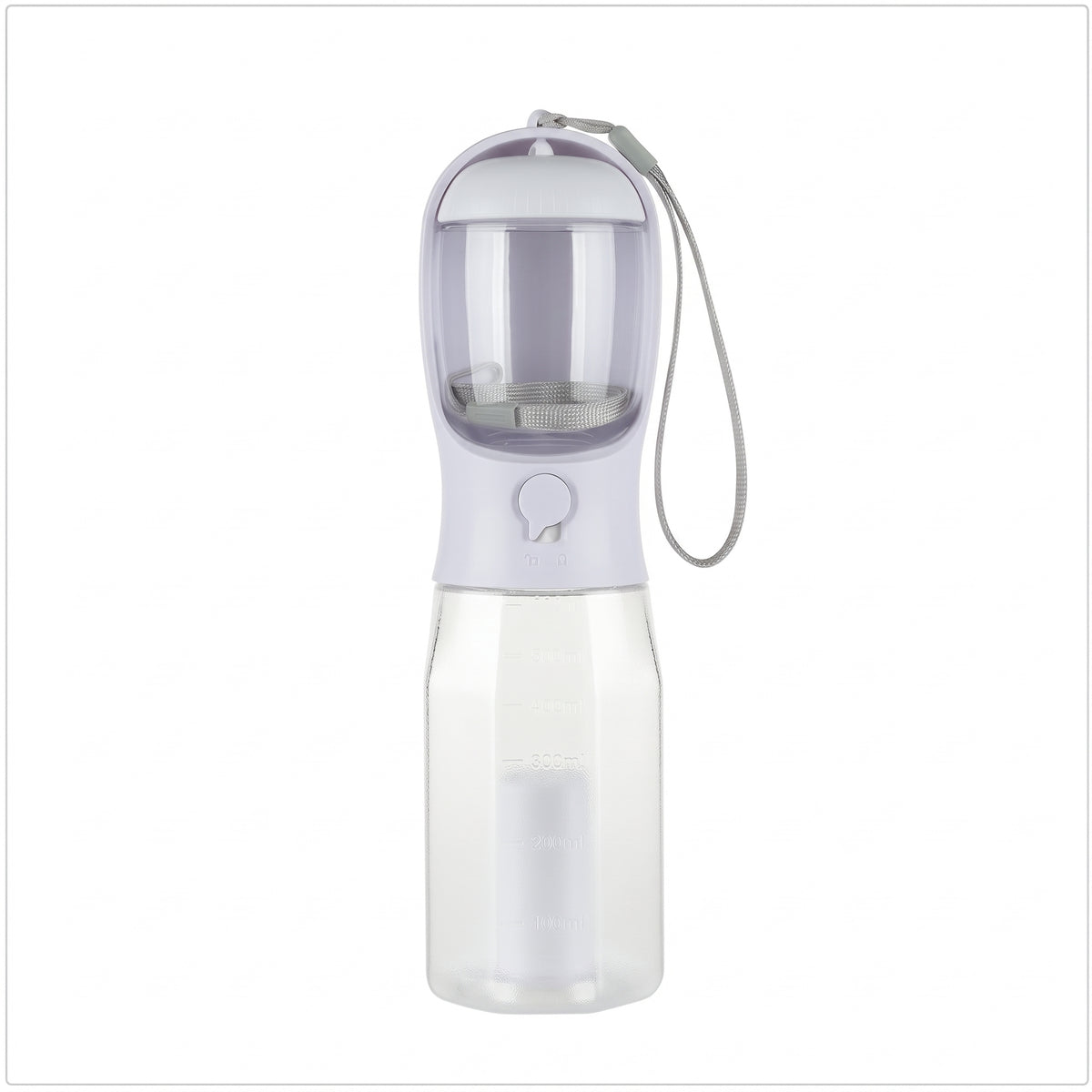 The 3-in-1 Pet Walking Bottle | Filtered Drinker, Treat Pod & Poo Bag Dispenser (600ml)